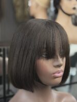 Classic Bob Fringe Wig - Image 3